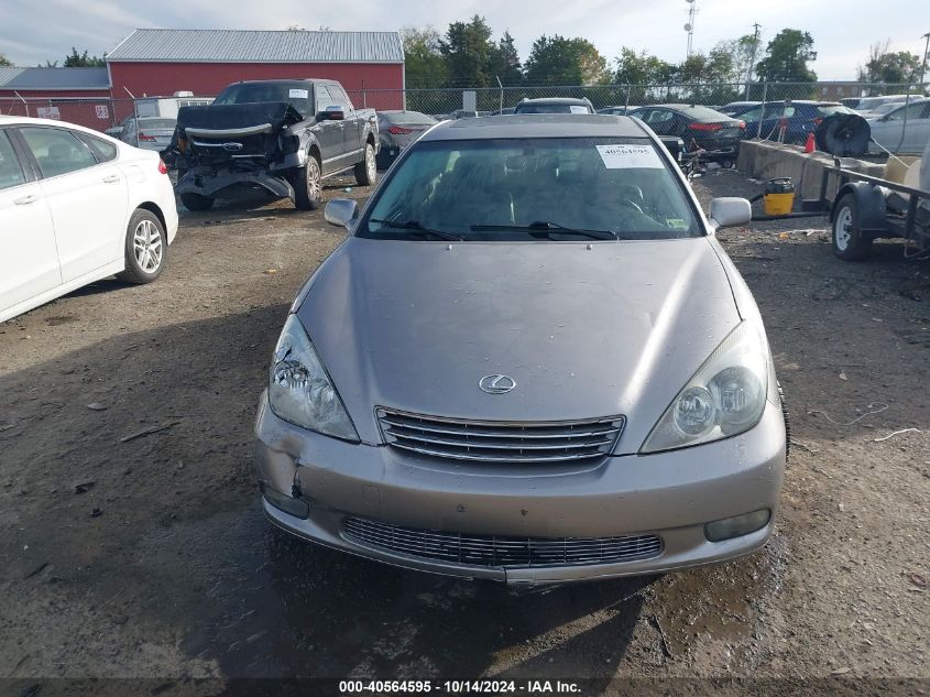 2004 Lexus Es 330 VIN: JTHBA30G145032175 Lot: 40564595