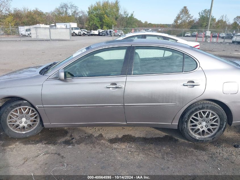 2004 Lexus Es 330 VIN: JTHBA30G145032175 Lot: 40564595