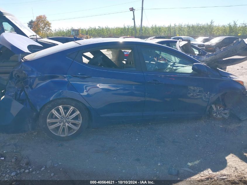 2016 Hyundai Elantra Se VIN: 5NPDH4AE2GH783217 Lot: 40564621