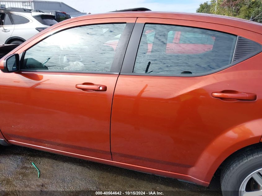 2012 Dodge Avenger Sxt VIN: 1C3CDZCB6CN235565 Lot: 40564642