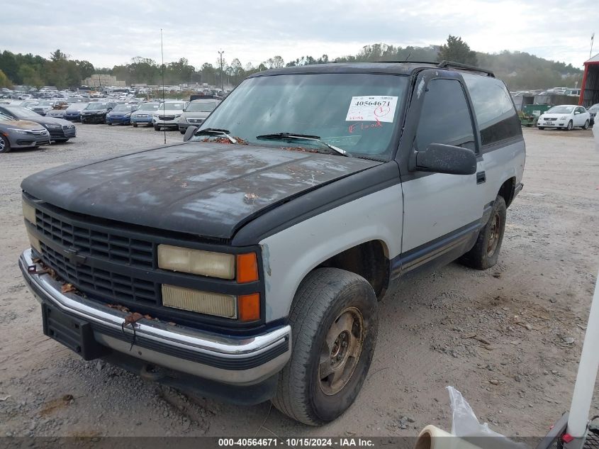 1993 Chevrolet Blazer K1500 VIN: 1GNEK18K2PJ393314 Lot: 40564671