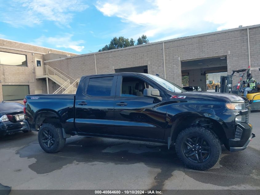 2021 Chevrolet Silverado 1500 4Wd Short Bed Custom Trail Boss VIN: 1GCPYCEF1MZ352446 Lot: 40564680