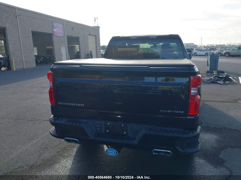 2021 Chevrolet Silverado 1500 4Wd Short Bed Custom Trail Boss VIN: 1GCPYCEF1MZ352446 Lot: 40564680