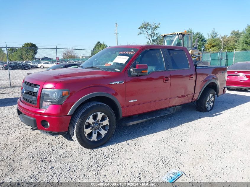 1FTFW1ET8EFA10135 2014 Ford F-150 Fx4