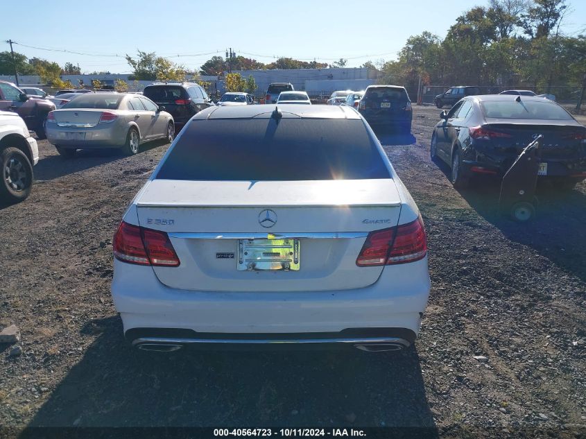 2014 Mercedes-Benz E 350 4Matic VIN: WDDHF8JB4EB002609 Lot: 40564723