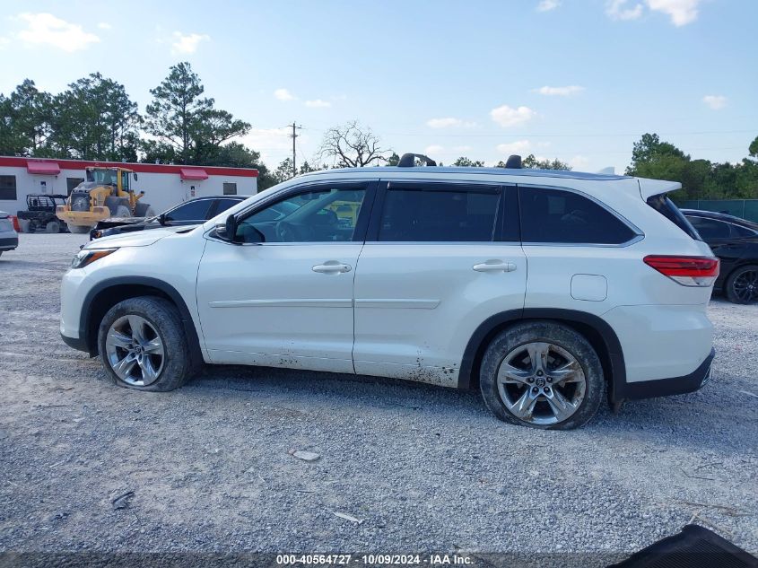 2018 TOYOTA HIGHLANDER LIMITED - 5TDDZRFH9JS900354