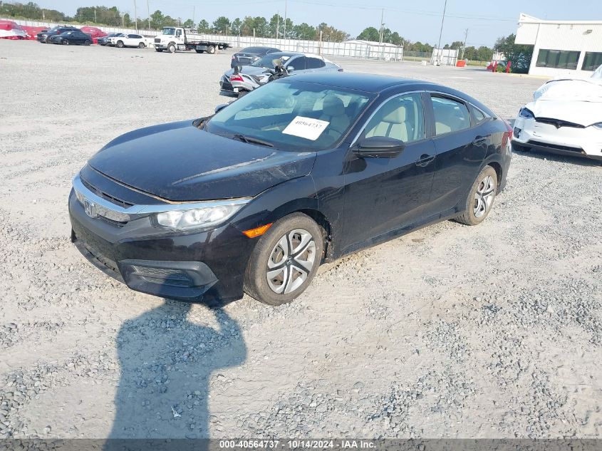 2018 Honda Civic Lx VIN: 19XFC2F57JE018925 Lot: 40564737