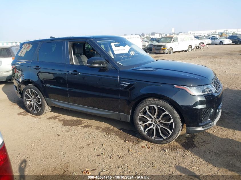 2019 Land Rover Range Rover Sport Se Mhev VIN: SALWG2RU9KA862050 Lot: 40564745