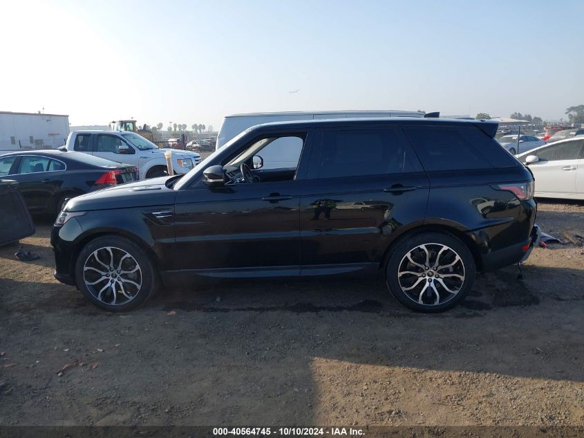 2019 Land Rover Range Rover Sport Se Mhev VIN: SALWG2RU9KA862050 Lot: 40564745