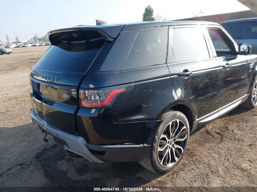 2019 Land Rover Range Rover Sport Se Mhev VIN: SALWG2RU9KA862050 Lot: 40564745