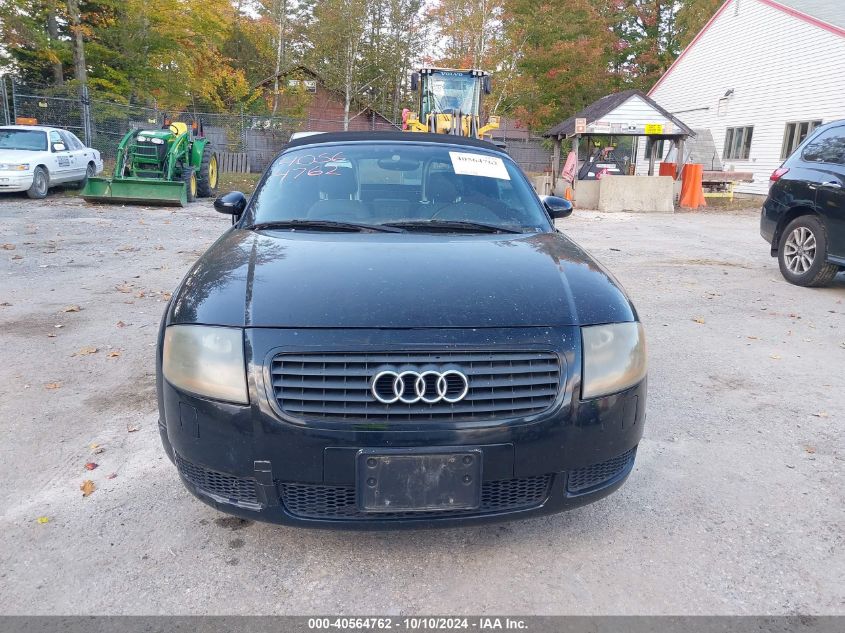 2001 Audi Tt VIN: TRUTX28N911015098 Lot: 40564762