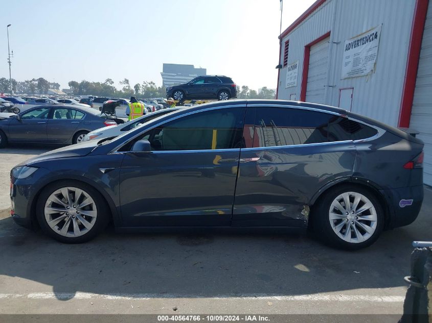 2017 Tesla Model X VIN: 5YJXCAE43HF055854 Lot: 40564766