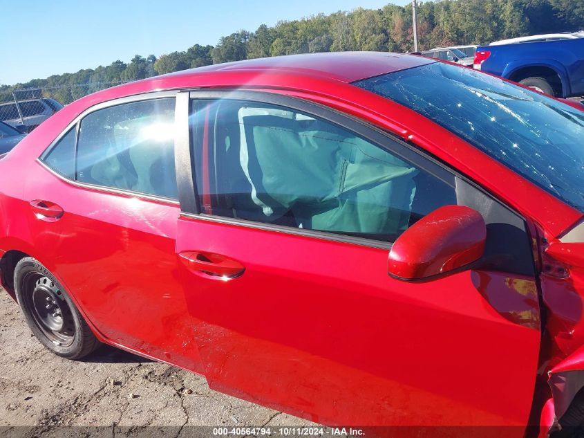 2019 TOYOTA COROLLA LE - 2T1BURHE1KC215686