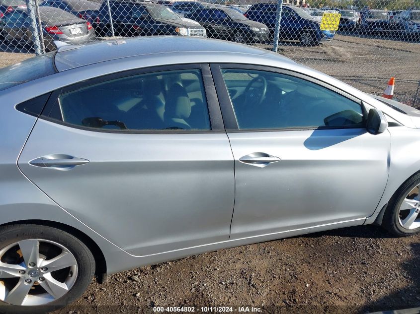 5NPDH4AE7DH172739 2013 Hyundai Elantra Gls