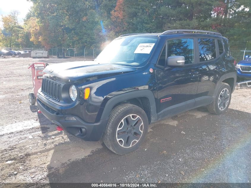 2015 Jeep Renegade Trailhawk VIN: ZACCJBCT2FPB36774 Lot: 40564816