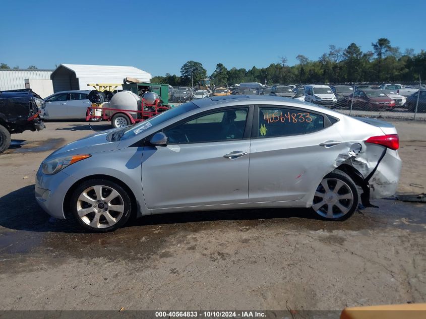 5NPDH4AE1CH082534 2012 Hyundai Elantra Limited