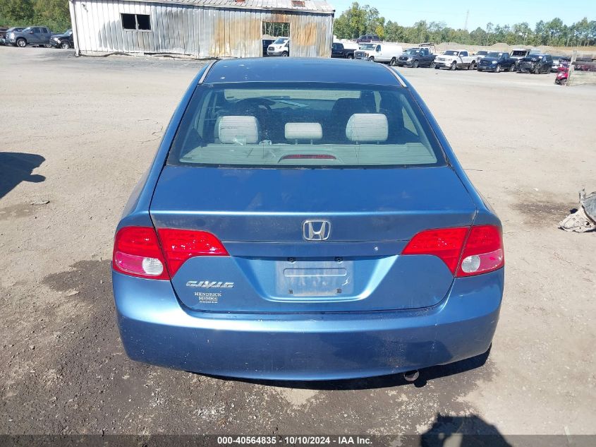 1HGFA16576L069499 2006 Honda Civic Lx