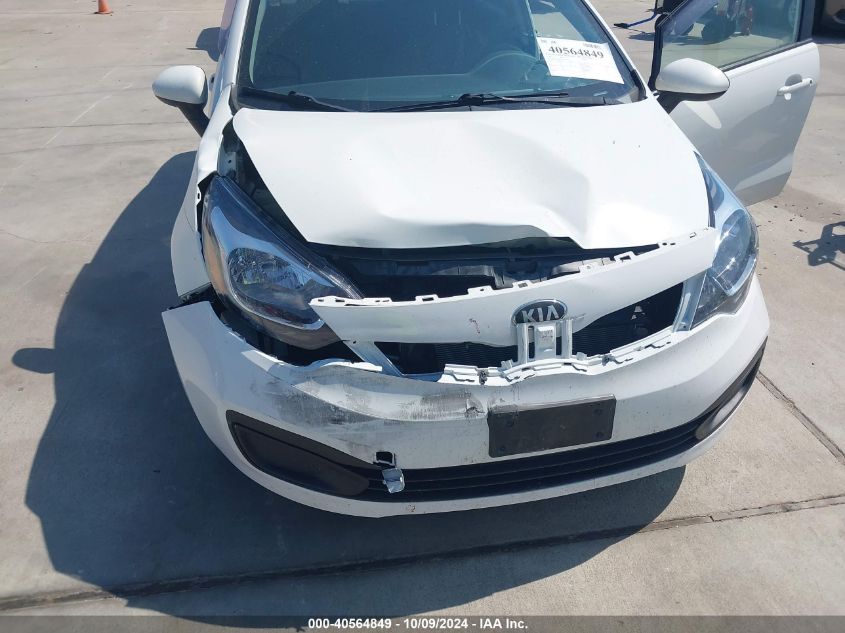 KNADM4A35E6400191 2014 Kia Rio Lx