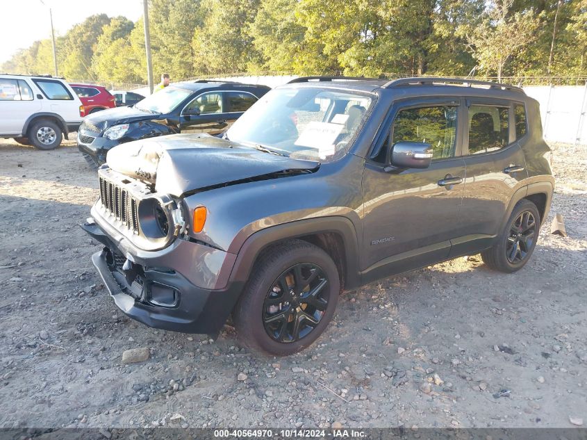 2018 Jeep Renegade Altitude Fwd VIN: ZACCJABB7JPJ08137 Lot: 40564970