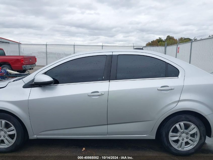 2016 Chevrolet Sonic Lt Auto VIN: 1G1JC5SH3G4169808 Lot: 40565002