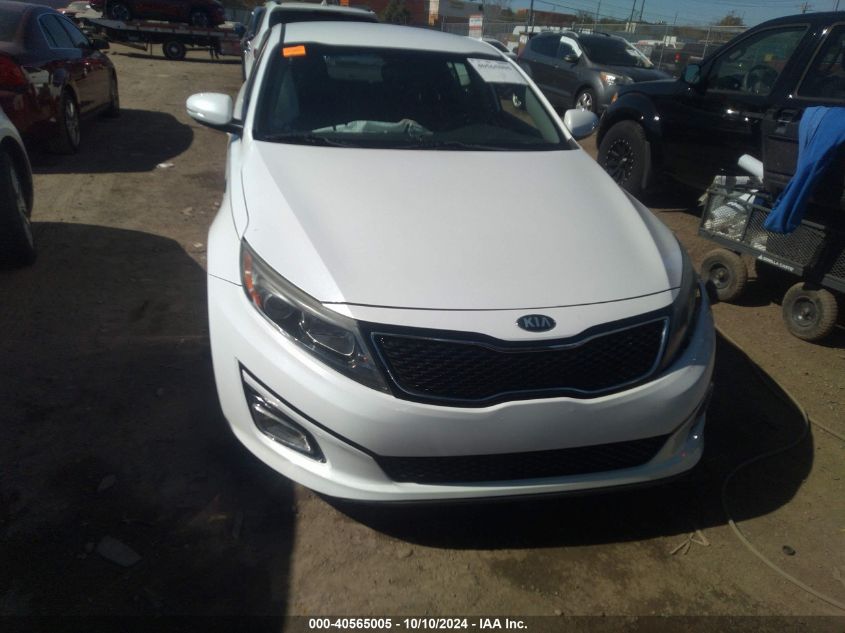 2015 Kia Optima Ex VIN: 5XXGN4A72FG497272 Lot: 40565005