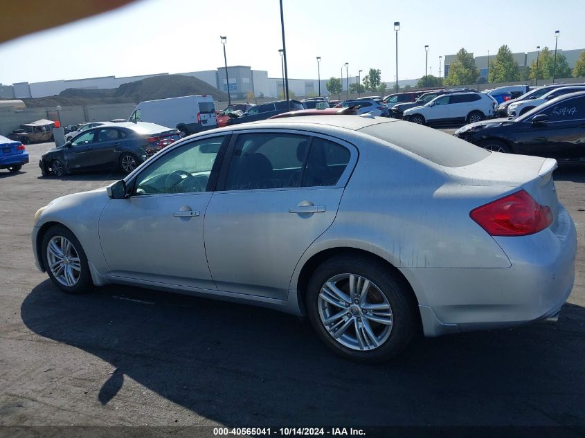 2013 Infiniti G37 Journey VIN: JN1CV6AP2DM719068 Lot: 40565041