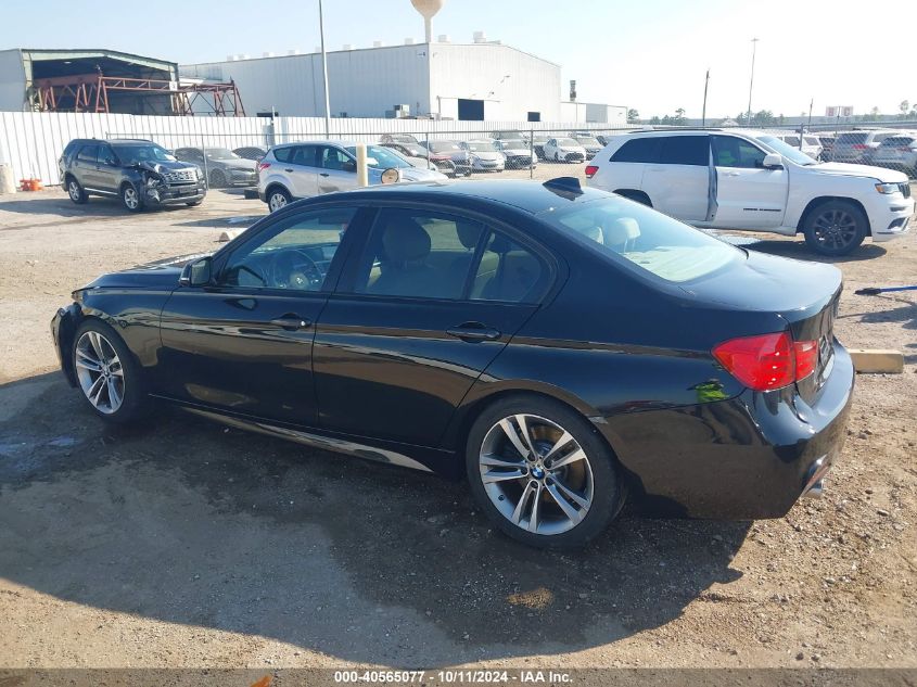 2014 BMW 335I VIN: WBA3A9G55ENS64371 Lot: 40565077