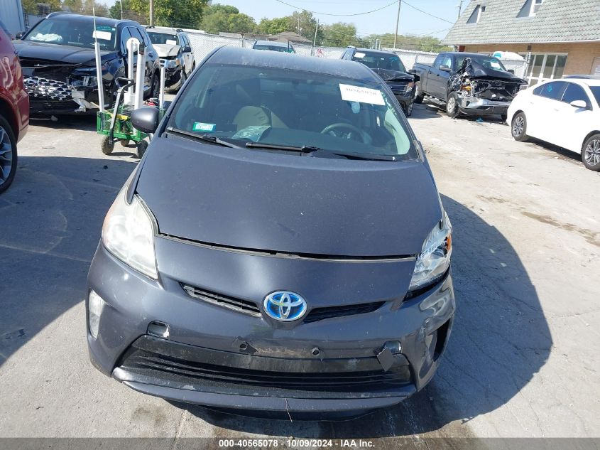 2014 Toyota Prius VIN: JTDKN3DU1E1753224 Lot: 40565078