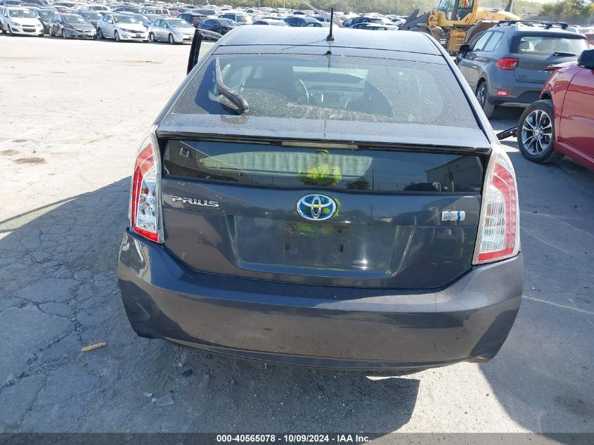 2014 Toyota Prius VIN: JTDKN3DU1E1753224 Lot: 40565078