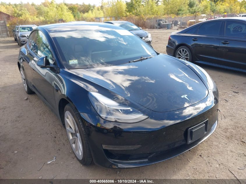 2023 Tesla Model 3 Rear-Wheel Drive VIN: 5YJ3E1EA3PF451201 Lot: 40565086