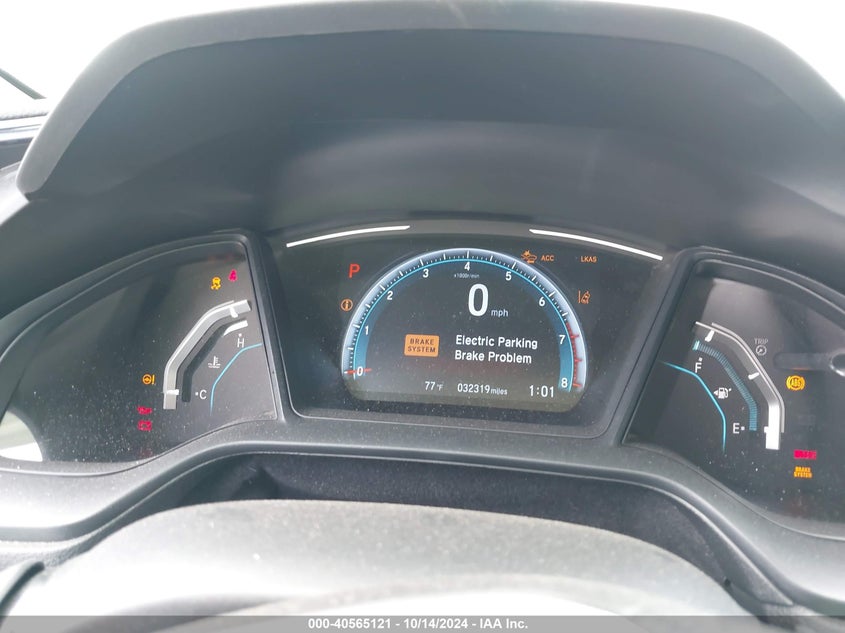 VIN 19XFC2F60KE206177 2019 HONDA CIVIC LX