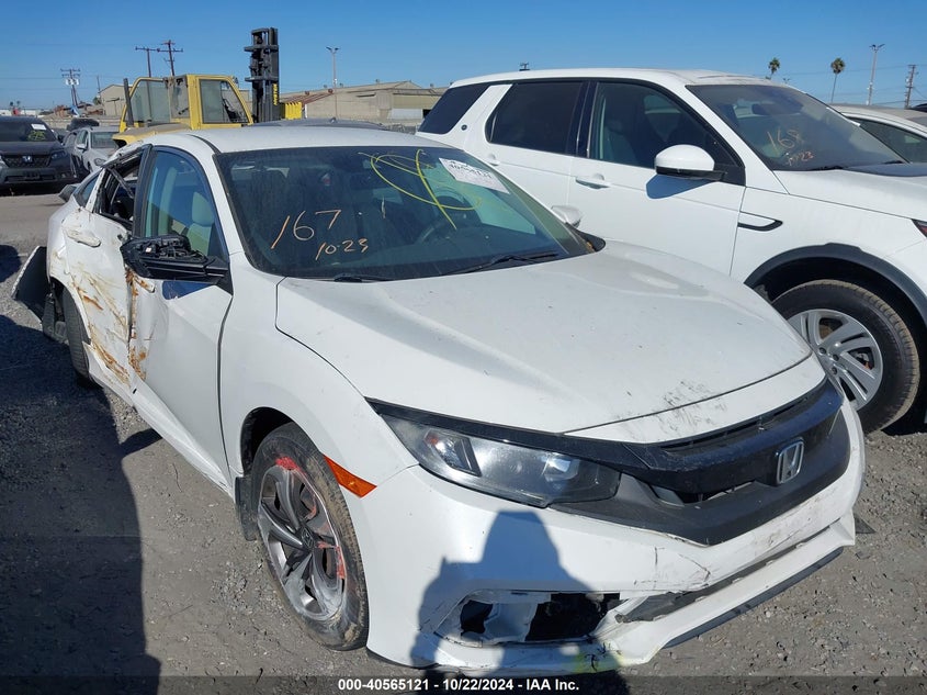 VIN 19XFC2F60KE206177 2019 HONDA CIVIC LX