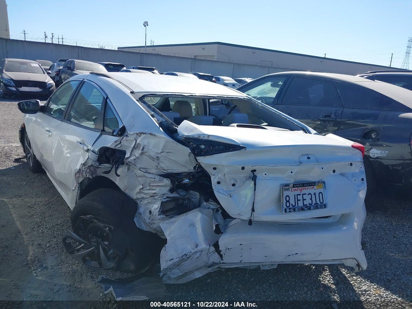 VIN 19XFC2F60KE206177 2019 HONDA CIVIC LX