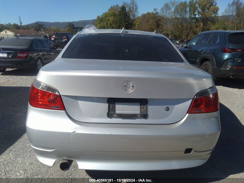 2006 BMW 525Xi VIN: WBANF33516CS34827 Lot: 40565191