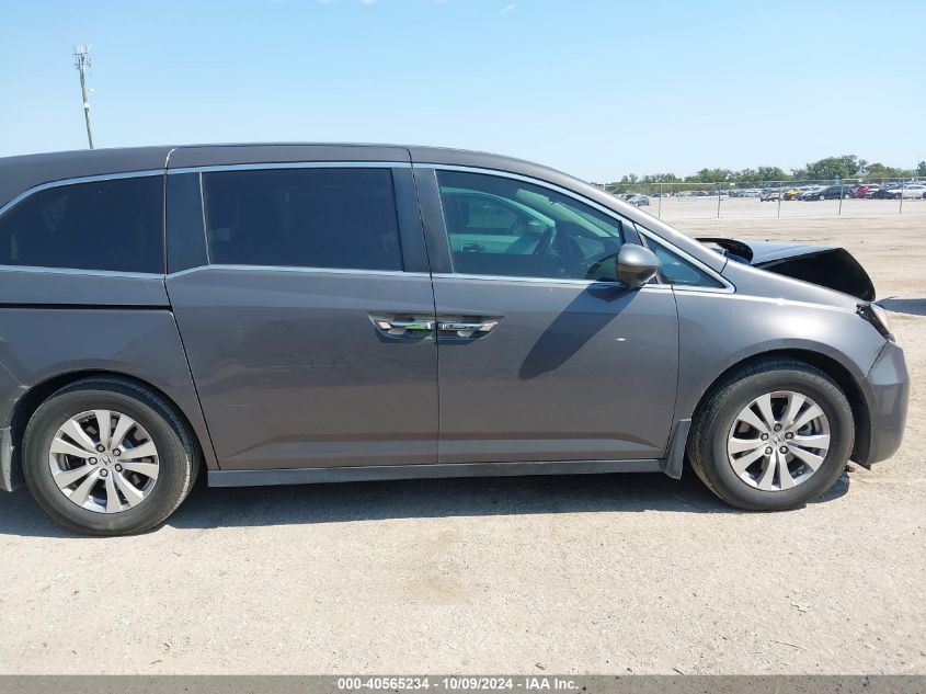 5FNRL5H32GB109338 2016 Honda Odyssey Se