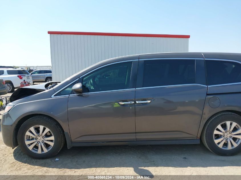 5FNRL5H32GB109338 2016 Honda Odyssey Se