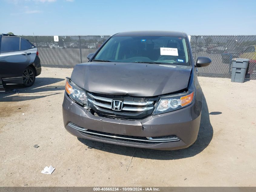 5FNRL5H32GB109338 2016 Honda Odyssey Se