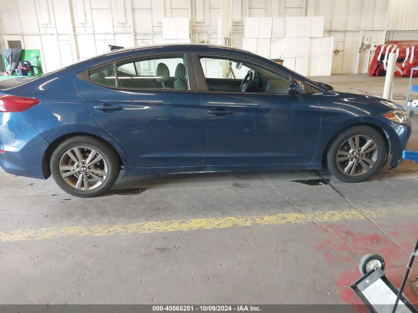 2018 Hyundai Elantra Sel VIN: 5NPD84LF2JH215272 Lot: 40565251