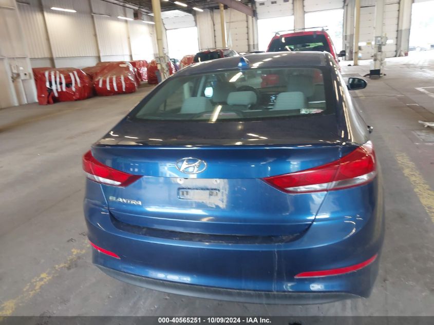 2018 Hyundai Elantra Sel VIN: 5NPD84LF2JH215272 Lot: 40565251