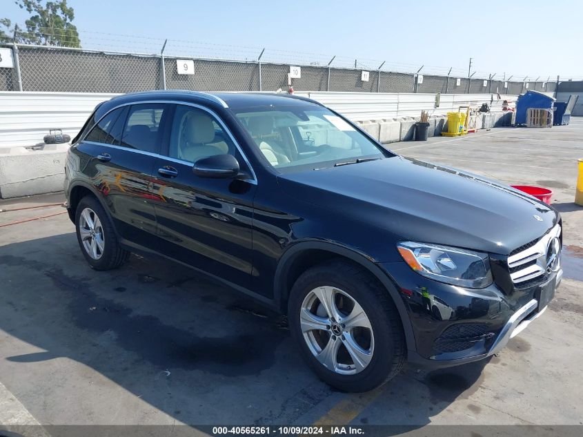 2018 MERCEDES-BENZ GLC 300 - WDC0G4JB5JV038289