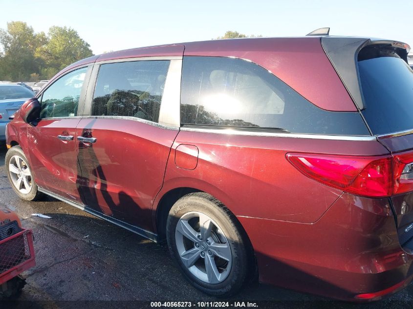 5FNRL6H78JB111966 2018 Honda Odyssey Exl