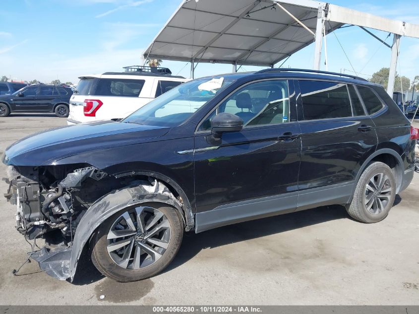 2022 VOLKSWAGEN TIGUAN 2.0T S - 3VV1B7AX9NM119626