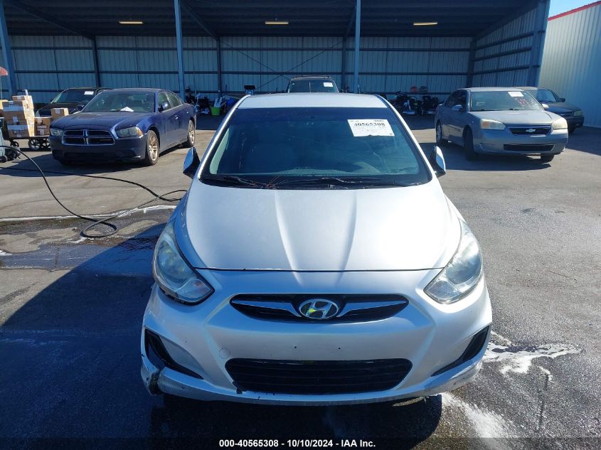 2013 Hyundai Accent Gls VIN: KMHCT4AE5DU389153 Lot: 40565308