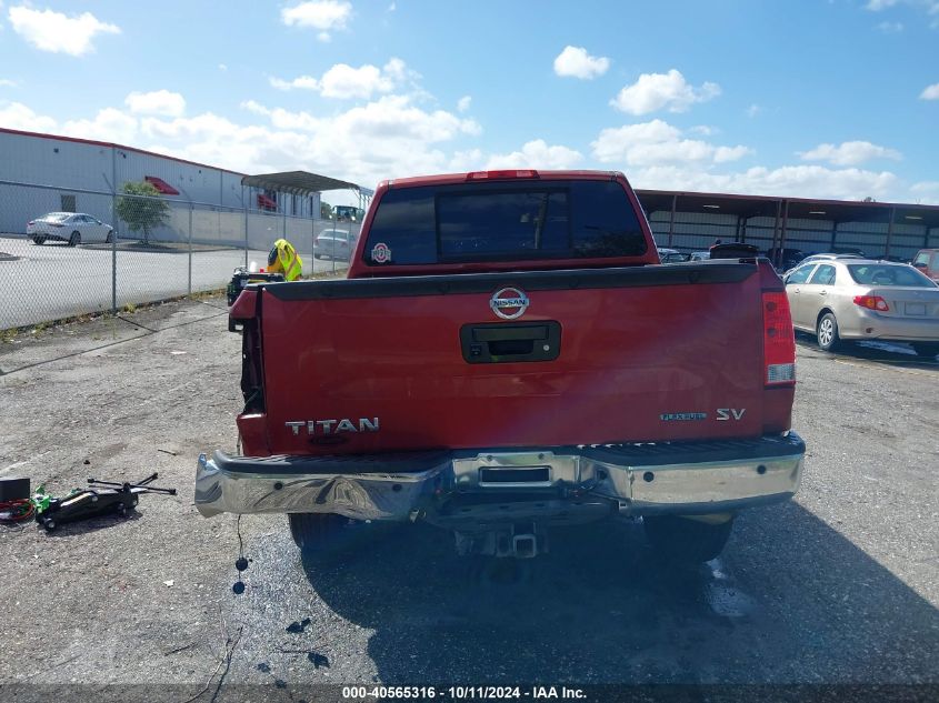 2014 Nissan Titan Sv VIN: 1N6BA0ED7EN509205 Lot: 40565316