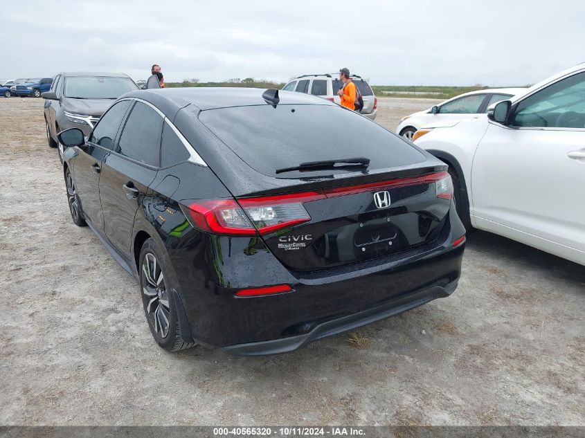 2022 Honda Civic Ex-L VIN: 19XFL1H72NE018149 Lot: 40565320