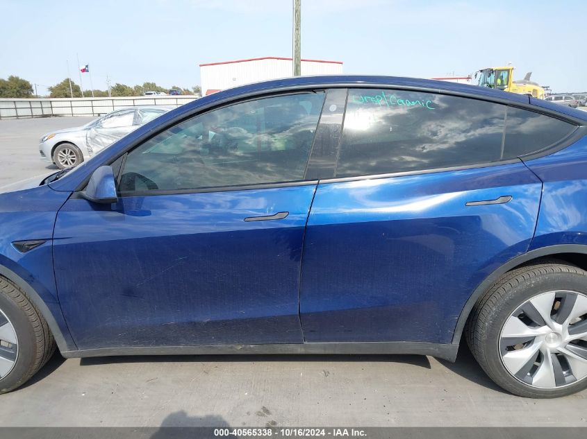 2023 Tesla Model Y Awd/Long Range Dual Motor All-Wheel Drive VIN: 7SAYGDEE5PA062905 Lot: 40565338