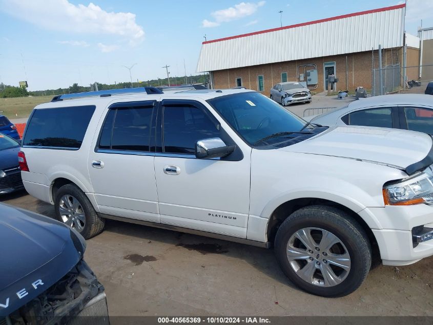 2015 Ford Expedition El Platinum VIN: 1FMJK1MT4FEF28401 Lot: 40565369