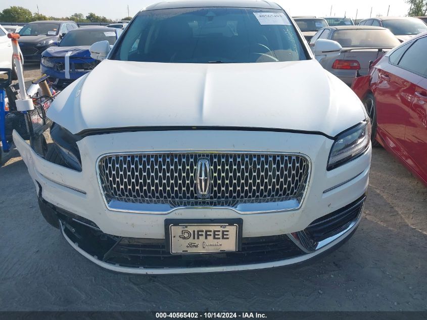 2020 Lincoln Nautilus Reserve VIN: 2LMPJ8KP7LBL25400 Lot: 40565402