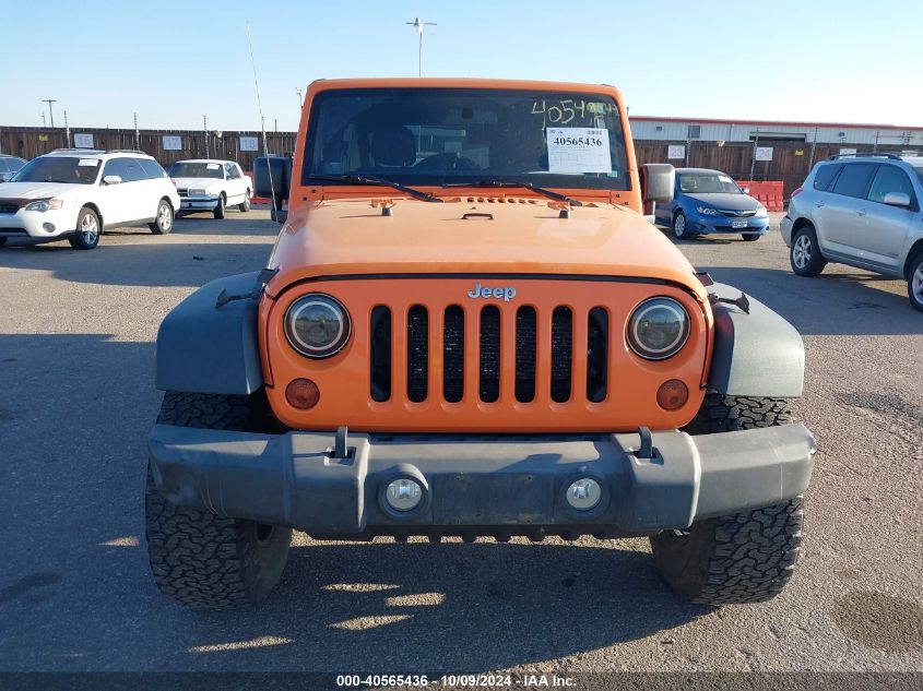 2012 Jeep Wrangler Unlimited Rubicon VIN: 1C4HJWFG2CL279655 Lot: 40565436