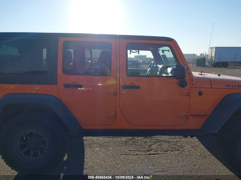 2012 Jeep Wrangler Unlimited Rubicon VIN: 1C4HJWFG2CL279655 Lot: 40565436